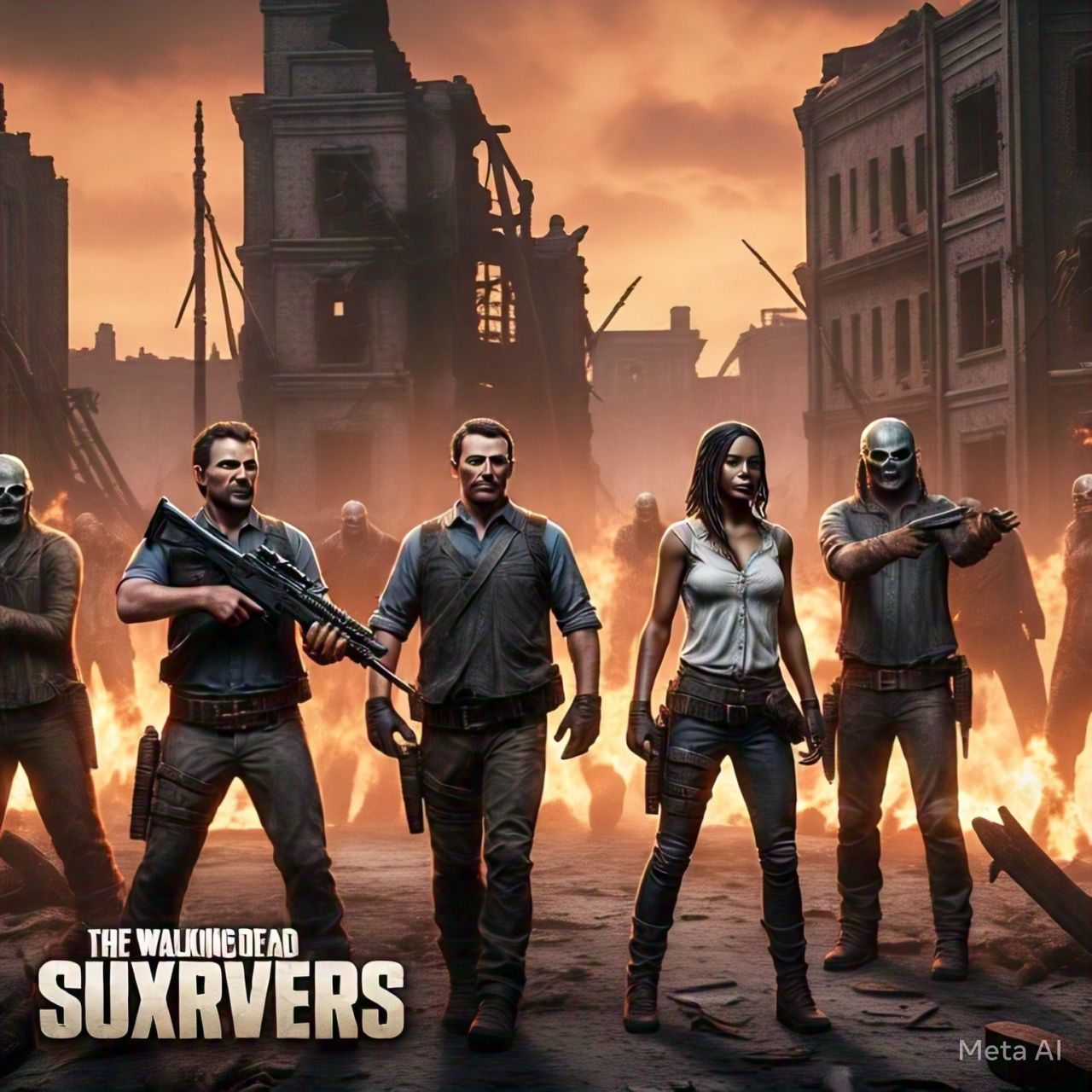 The Walking Dead: Survivors – A Thrilling Zombie Survival Strategy Game