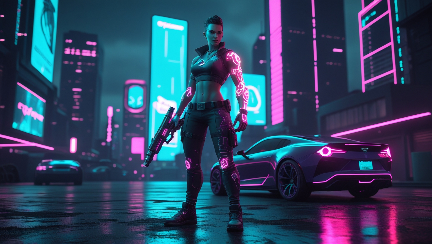 Cyberika: Cyberpunk Adventure – A Futuristic RPG Experience