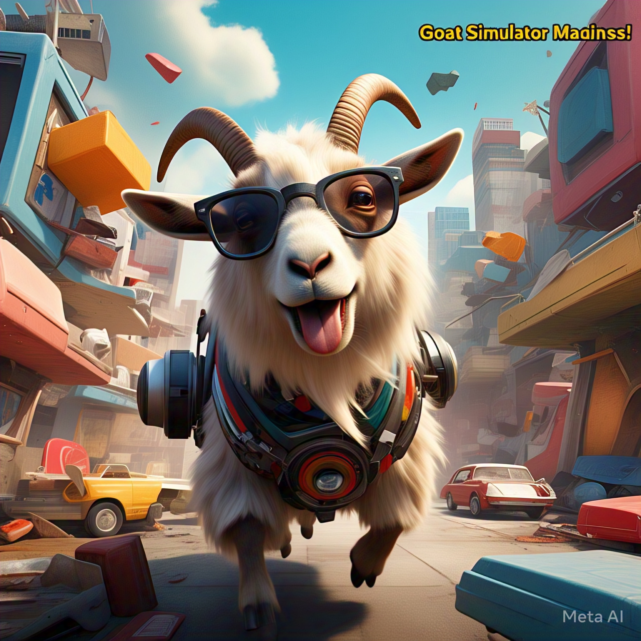 Goat Simulator – A Hilarious Open-World Adventure