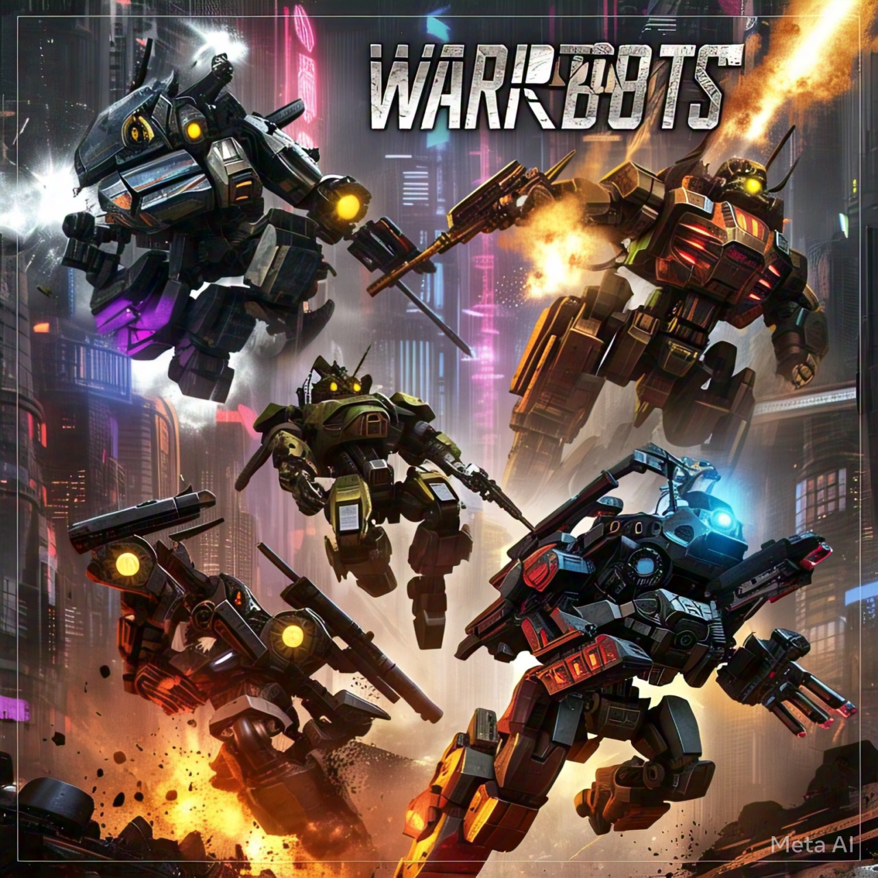 War Robots – Futuristic 6v6 Robot Battle Game
